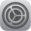 iOS settings icon